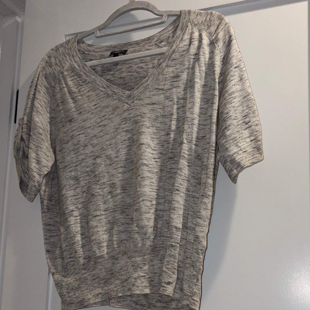 Talbots Petites Large Gray Women's Top